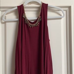 Banana Republic Gold Statement Necklace